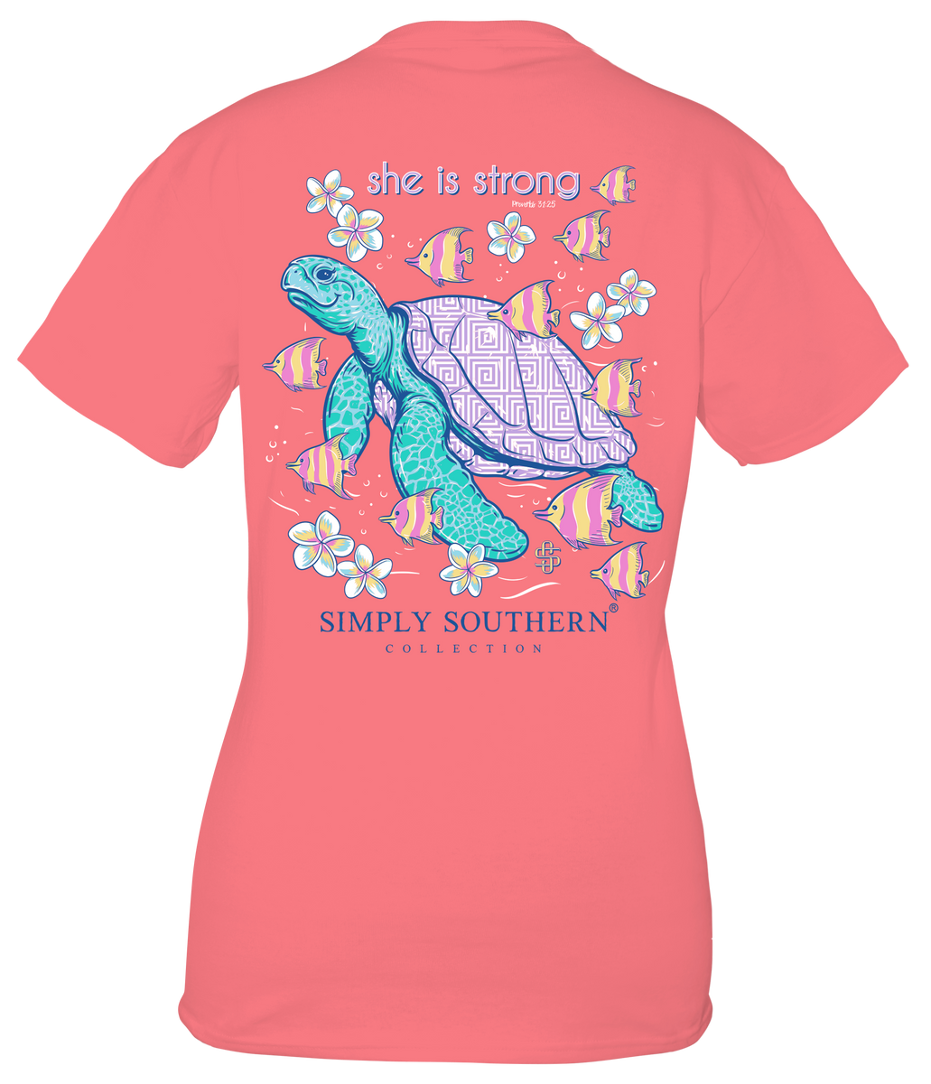 Simply Southern SS Strong Conch T-Shirt – Keffalas Designs