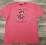 Heather Red Gildan Youth Buttered Biscuit tshirt