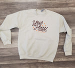 Sand Gildan Pullover - YeeHaw