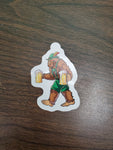 OCTOBERFEST BIG FOOT STICKER