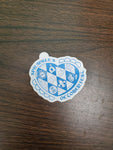 OCTOBERFEST HEART STICKER