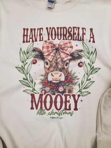 Mooey Christmas Sweatshirt