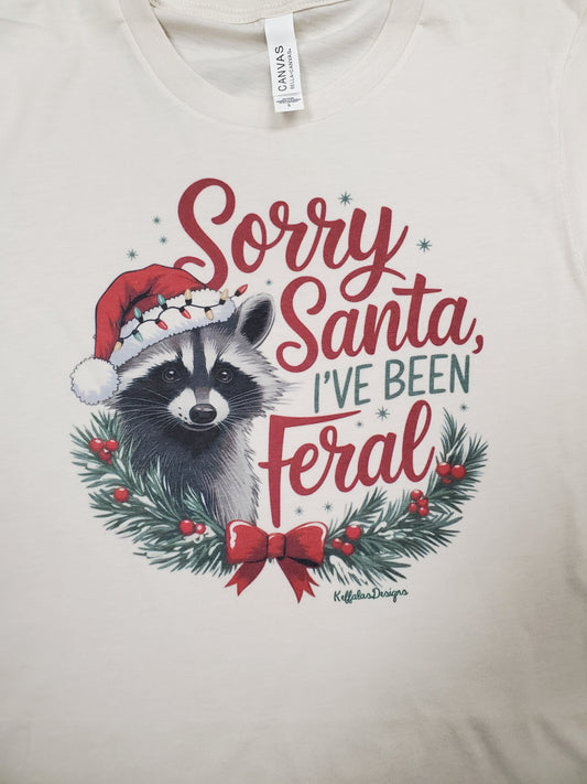 Feral Christmas tee