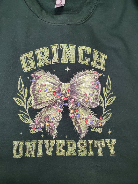 Grinch University Sweatshirt