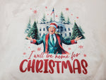 Trump I Will Be Home For Christmas Blanket