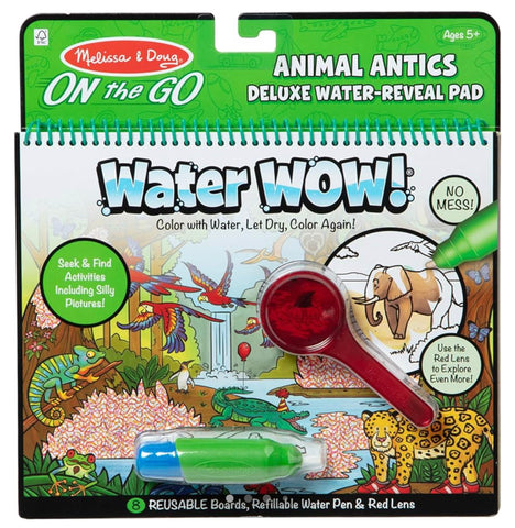 Water Wow! Animal Antics Deluxe - On the Go Travel Activity