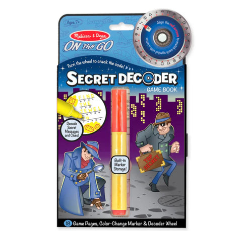 Secret Decoder Game Book-On the Go