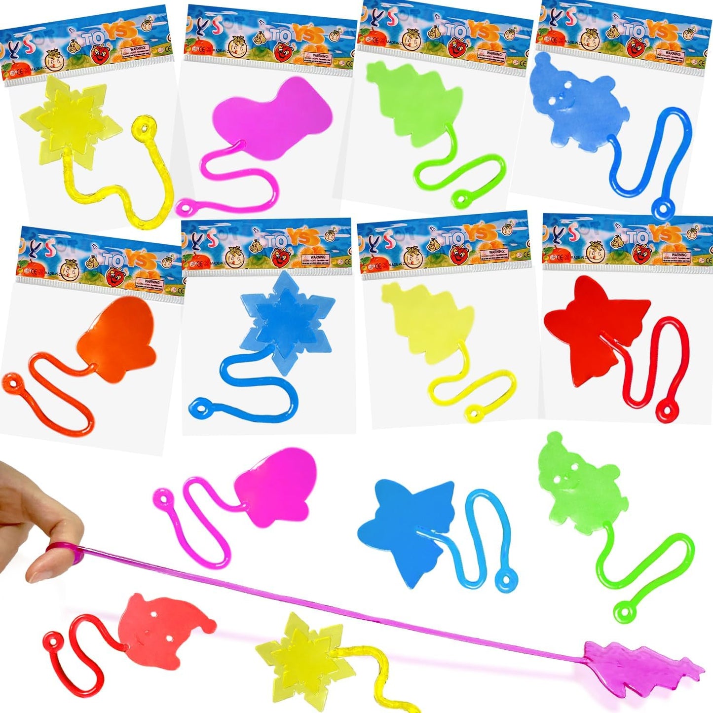 Christmas Sticky Hands Stretchy toy