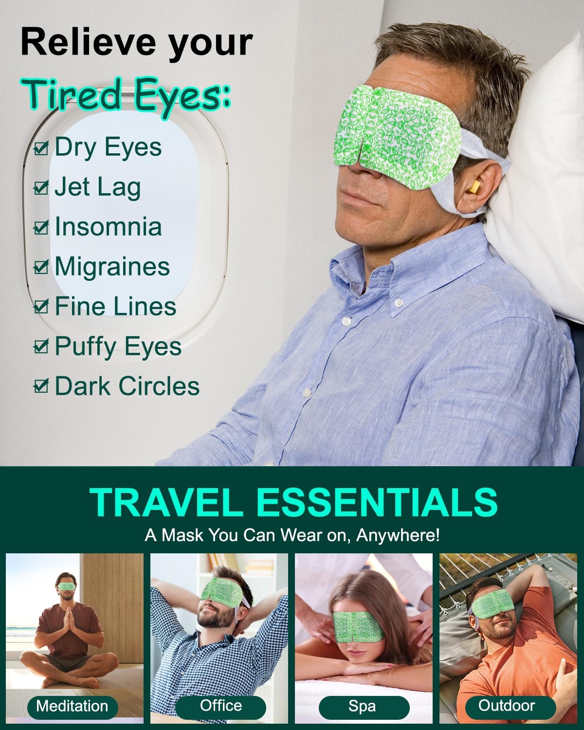 Steam Eye Masks for Dry Eyes