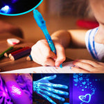 Invisible Ink Spy Pen w/UV Light