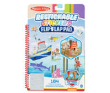 PAW Patrol Restickable Stickers Flip-Flap Pad Adventure Bay