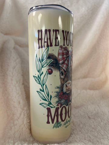 Mooey Christmas 20oz Tumbler