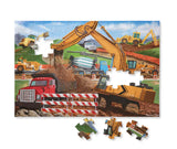 Building Site Floor Puzzle - 48 pieces