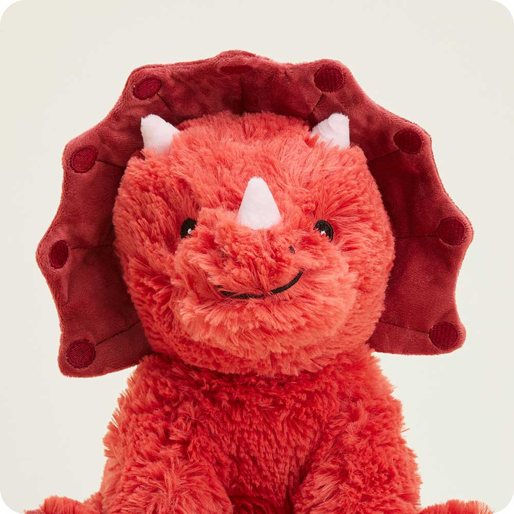 Red Triceratops Warmies