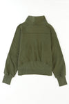 Green Fleece Lined Quarter Zip