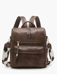 Jen & Co Backpack Amelia - coffee