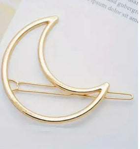 Crescent Moon Hair Clip