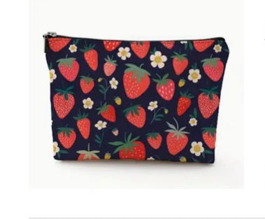 Strawberry Make Up Bag