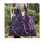 Large Foldable Strawberry Bag