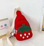 Kids Strawberry Messenger Bag