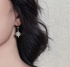 Star Moon Earrings