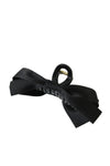 Black Bow Decor Large Claw Clip