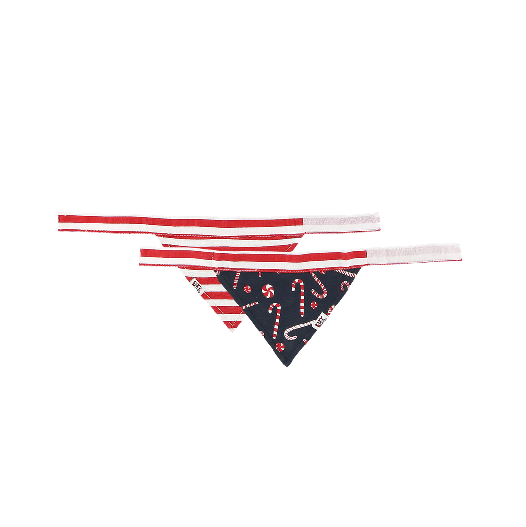 Candy Cane Dog Bandana