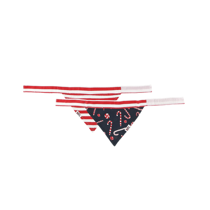 Candy Cane Dog Bandana