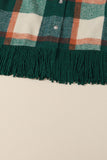 Forest Green Tassel Shacket