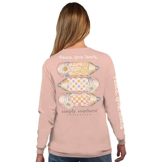 Simply Southern LS-TEACH-CREME