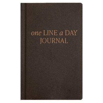 One Line A Day Fabric Journal