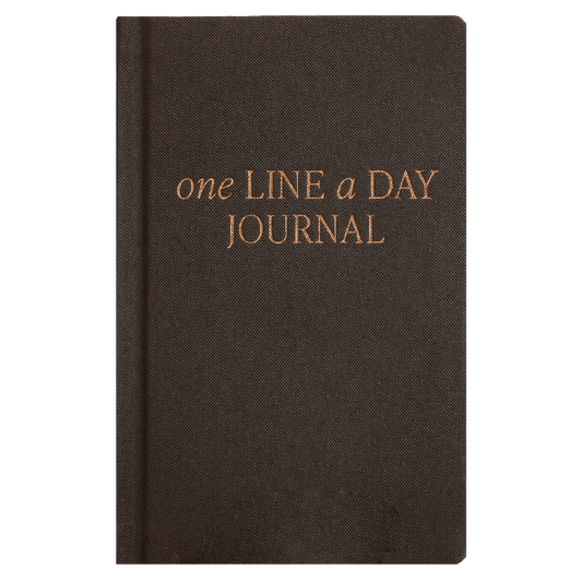 One Line A Day Fabric Journal