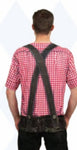 FAUX SHIRT/RED LEDERHOSEN