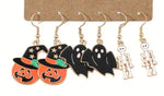 Asstd Halloween Enamel dangle earrings