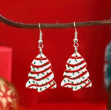 Christmas Snack Cake Dangle Earrings