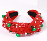 Holiday Pearl & Rhinestone Headband