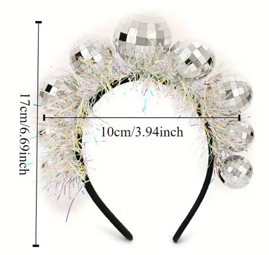 Glittery Ball Sparkly Headband