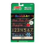 Scratch Art - ABC & 123 Writing Pad