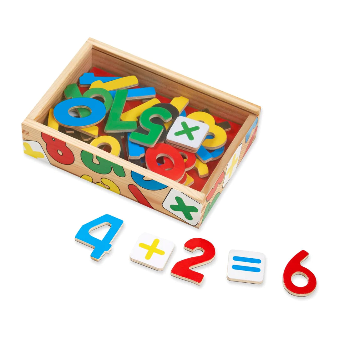 Magnetic Wooden Numbers