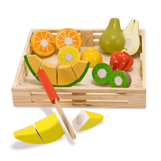 Cutting Fruit Set - Wooden Play Food