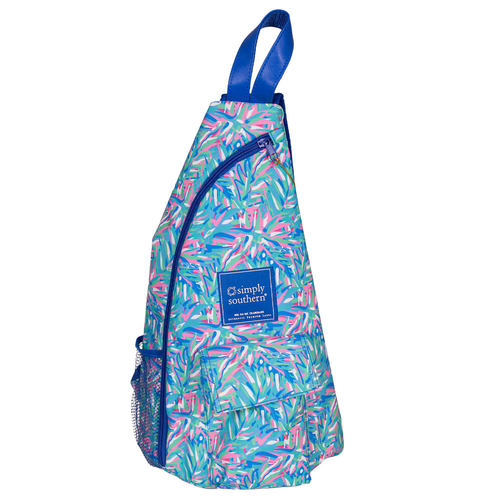 Simply Southern Abstract Sling Backpack – Keffalas Designs
