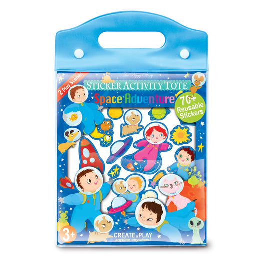 Space Adventure Sticker Activity Tote