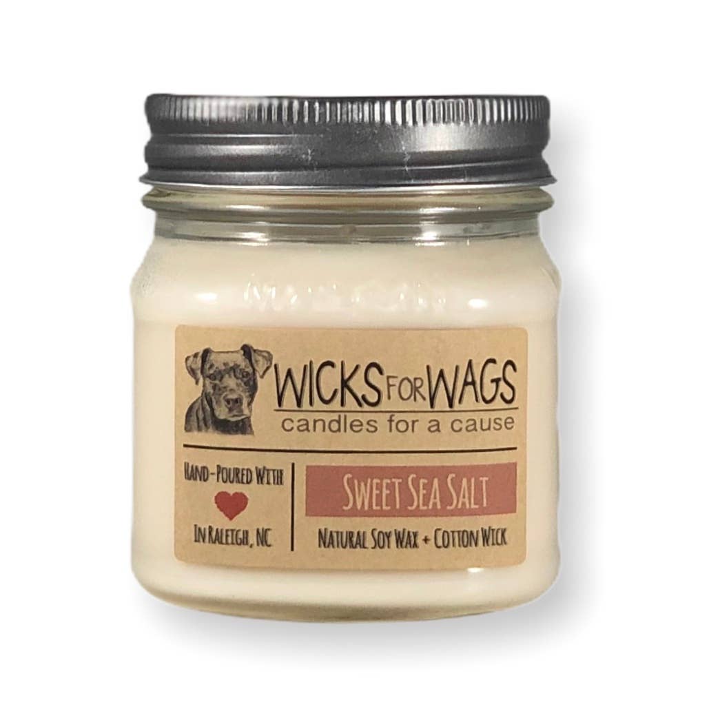 Sweet Sea Salt / 8 oz Soy Candle