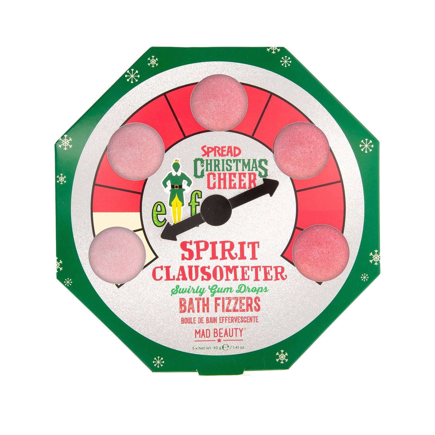 Elf Clausometer Fizzer Set