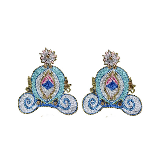 Princess Carriage Earrings