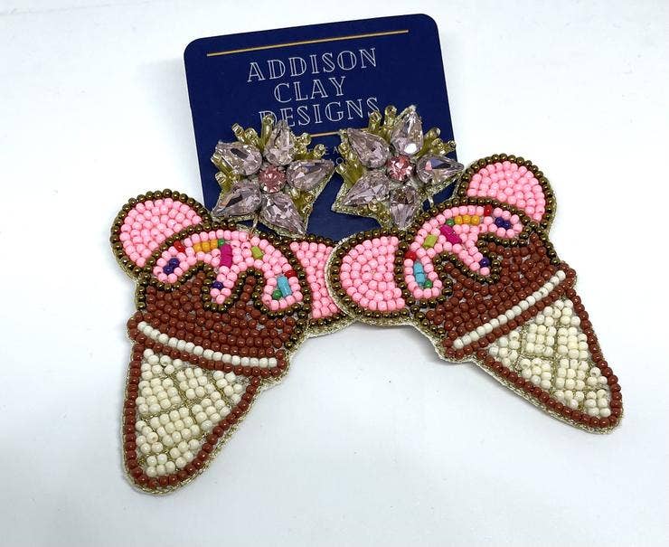 Mouse Ears Treat Earrings