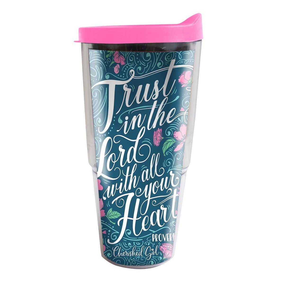 Cherished Girl Trust In The Lord Acrylic Tumbler