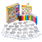 Window Paint Art Stickers Kit  Make Your Own Suncatchers Set