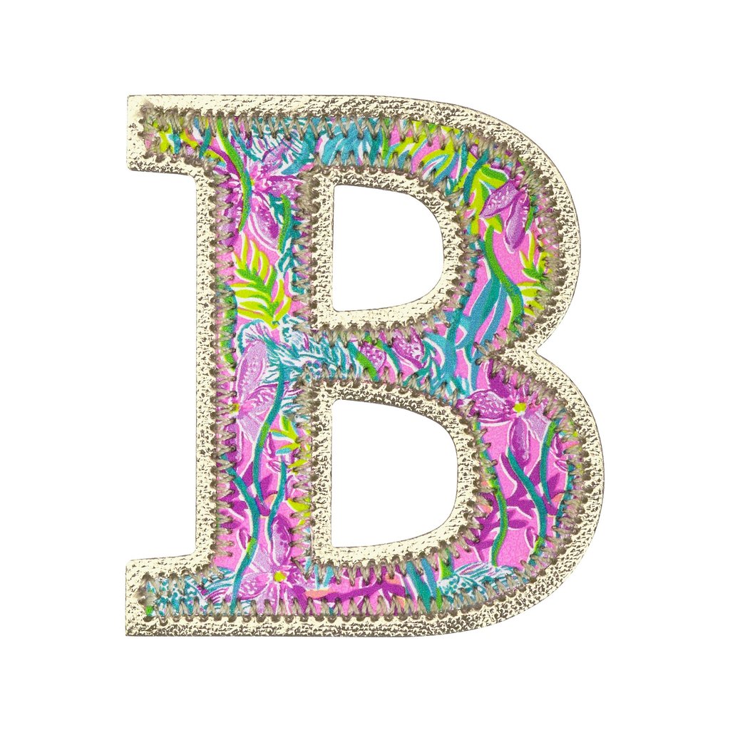 Lilly Pulitzer Monogram Sticker