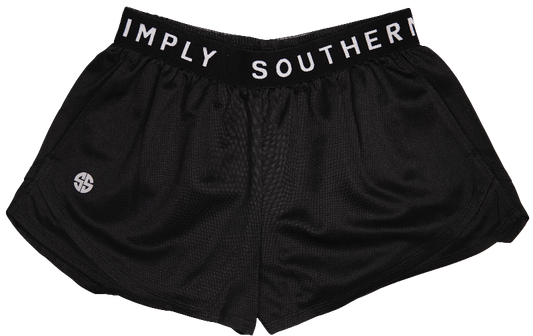 Simply Southern Cheer Short- Black